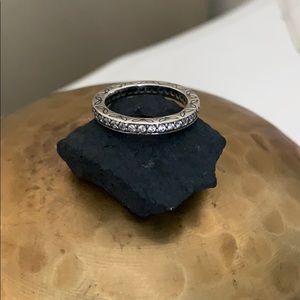 Pandora Clear Infinity Cz Stackable Ring